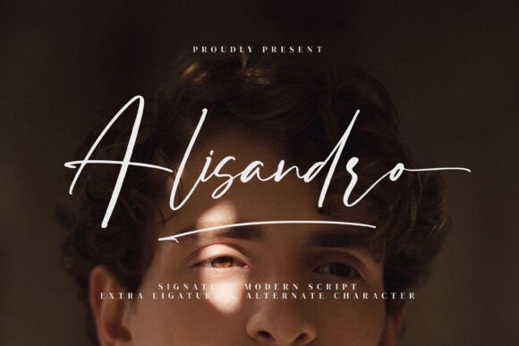Alisandro: The Modern Script Typeface for Elegant Branding