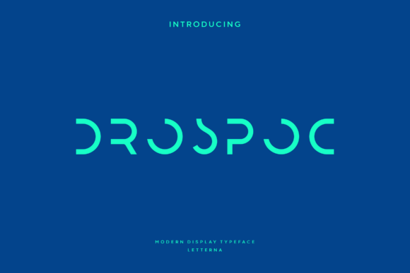 Drospoc: The Modern Typeface for Editorial and Tech Design