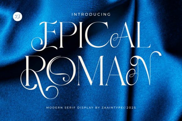 Epical Roman: The Serif Font for Timeless Brand Identity