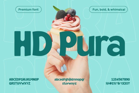 Hd Pura: The Bold Display Typeface for Modern Web Design