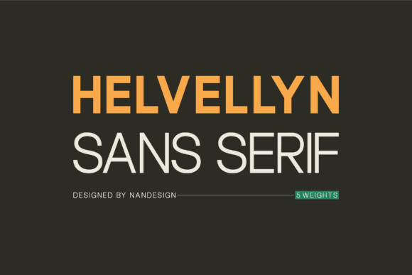 Helvellyn: The Modern Sans Serif Typeface for Editorial Excellence