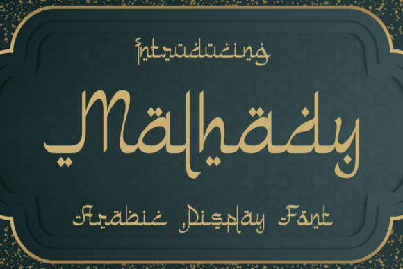 Malhady: A Modern Serif Typeface for Authentic Brand Identity