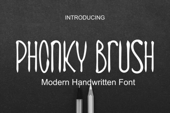 Phonky Brush: The Creative Typeface That Transforms Your Brand Identity