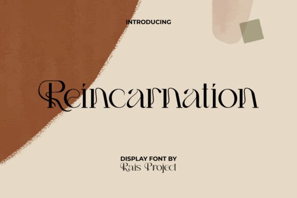 Reincarnation: The Bold Display Typeface for Modern Editorial Design