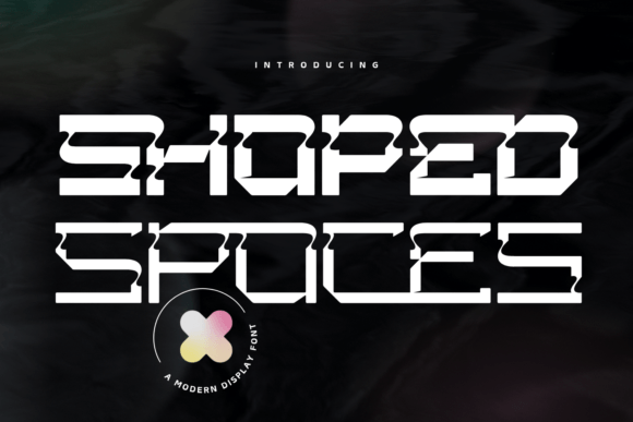 Shaped Spaces: The Futuristic Font for High-Impact Campaigns