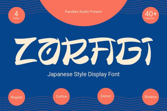 Zaragi: A Display Typeface for Editorial Calm and East Asian Charm