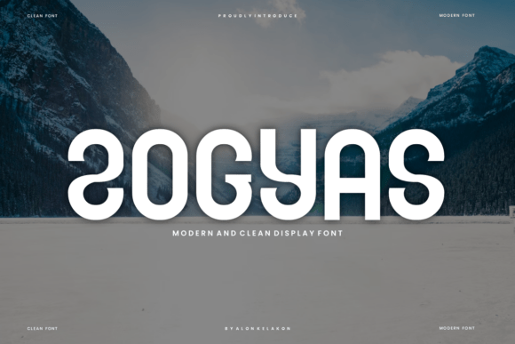 Zogyas: A Modern Font That Elevates Your Brand